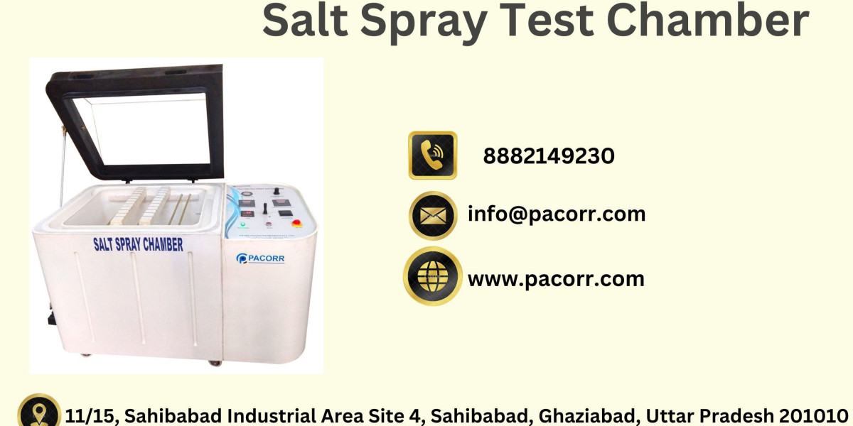 Comprehensive Testing with Salt Spray Chambers for Various Industries